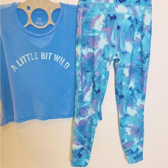 Girls XL Leggings Set, Pants& Top Bundle, Girls Set - Picture 1 of 8